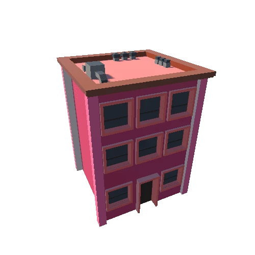 Small Building - Red 00